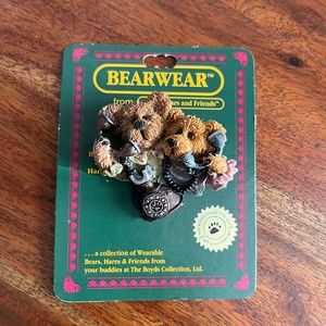 Vintage Boyds Bears & Friends 1995 Bearwear Brooch